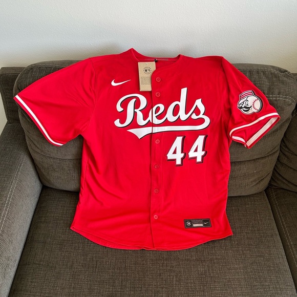 Nike Authentic Cincinnati Reds Elly De La Cruz #44 Red MLB Jersey